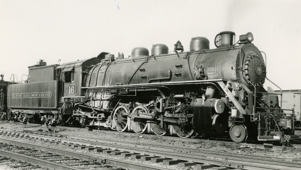Alton and Southern Railroad Steam Loco #16